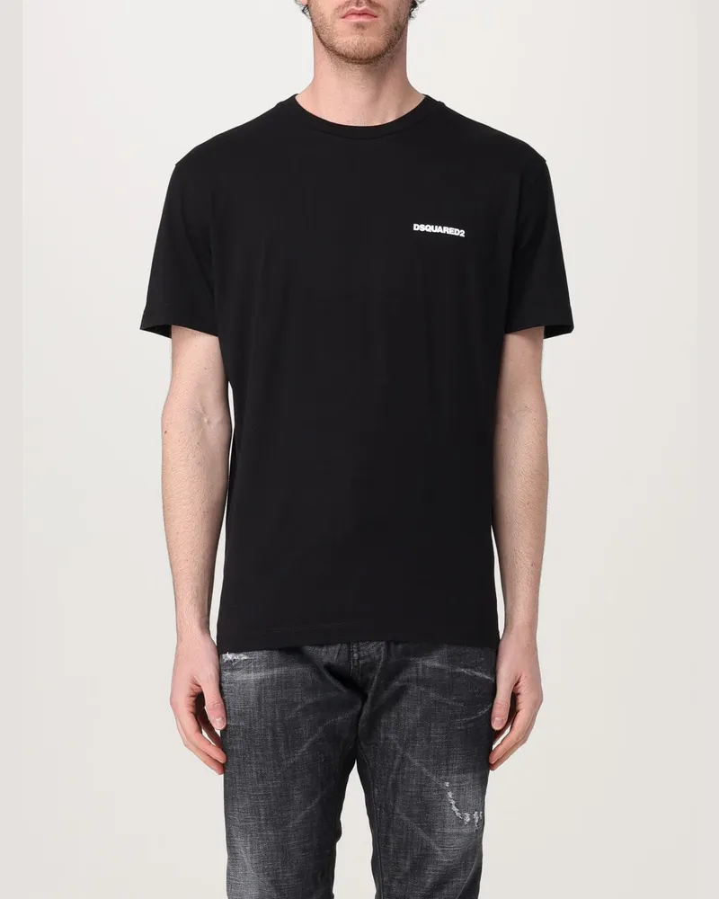 Dsquared2 T-shirt herren Schwarz