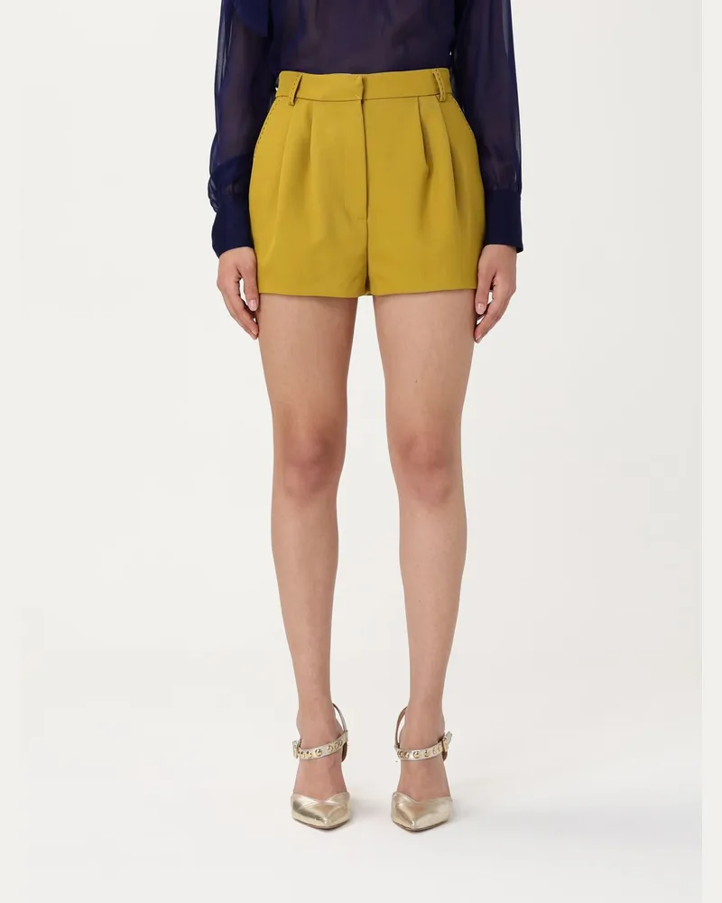 Elisabetta Franchi Shorts damen Gelb