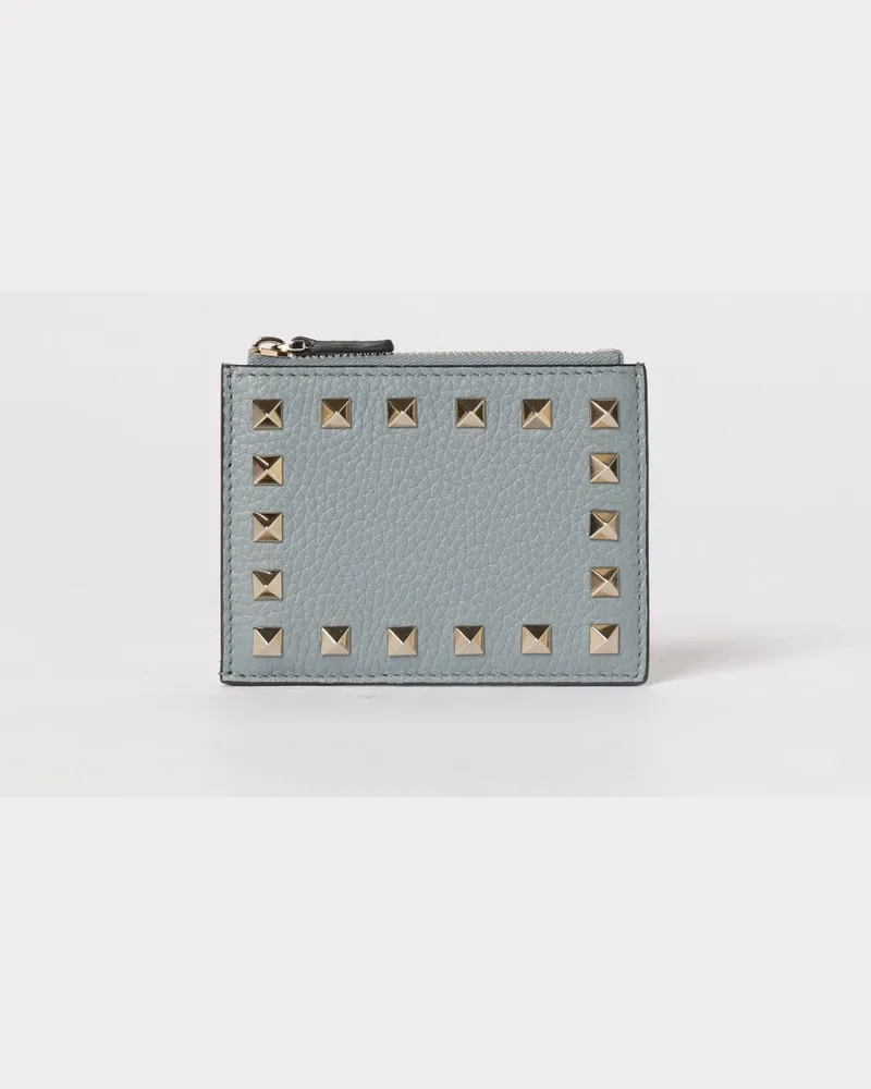 Valentino Garavani Geldbörse damen Grau