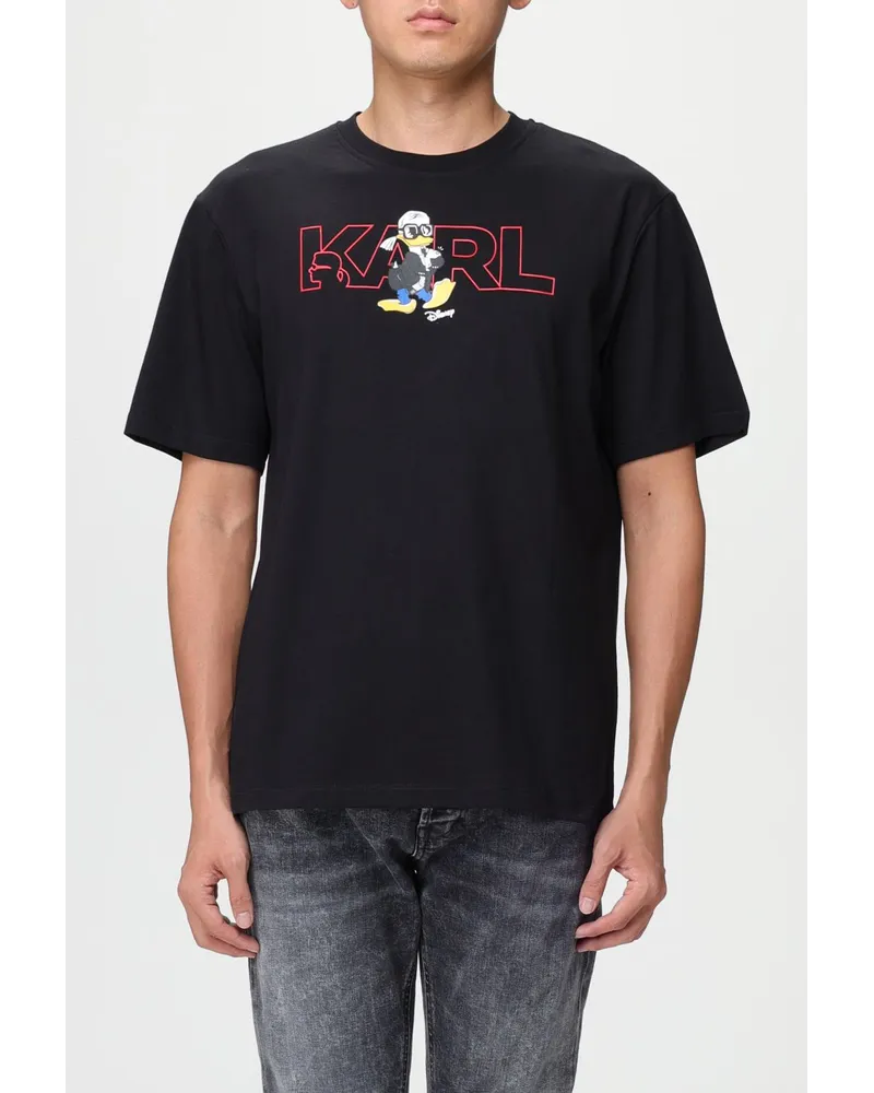 Karl Lagerfeld T-shirt herren Schwarz