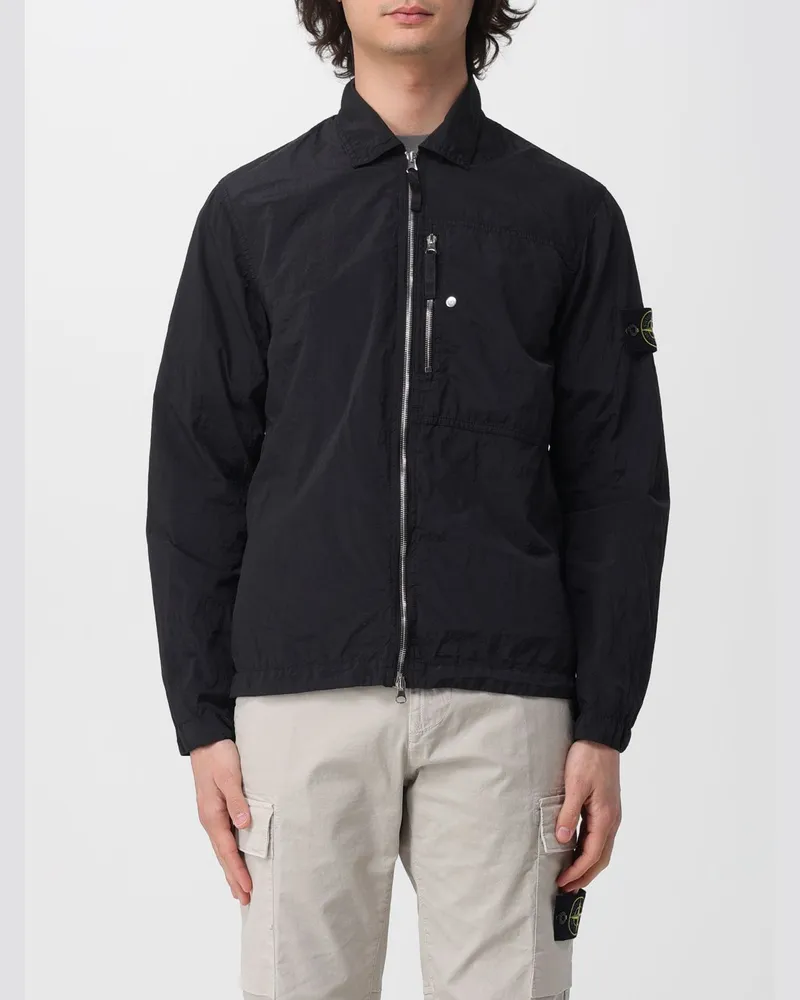 Stone Island Hemd herren Schwarz