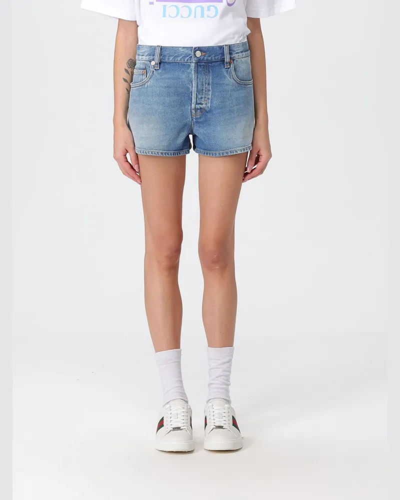Gucci Shorts damen Hellblau