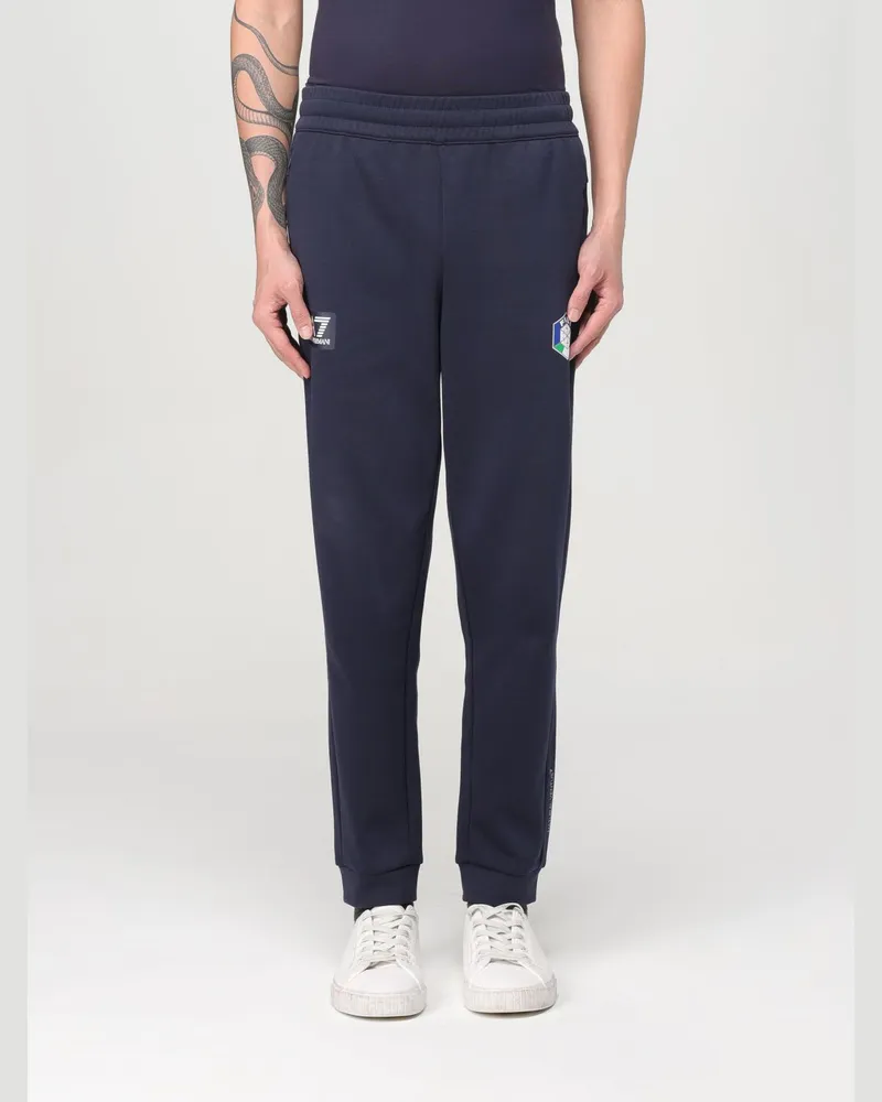 EA7 Hose herren Blau