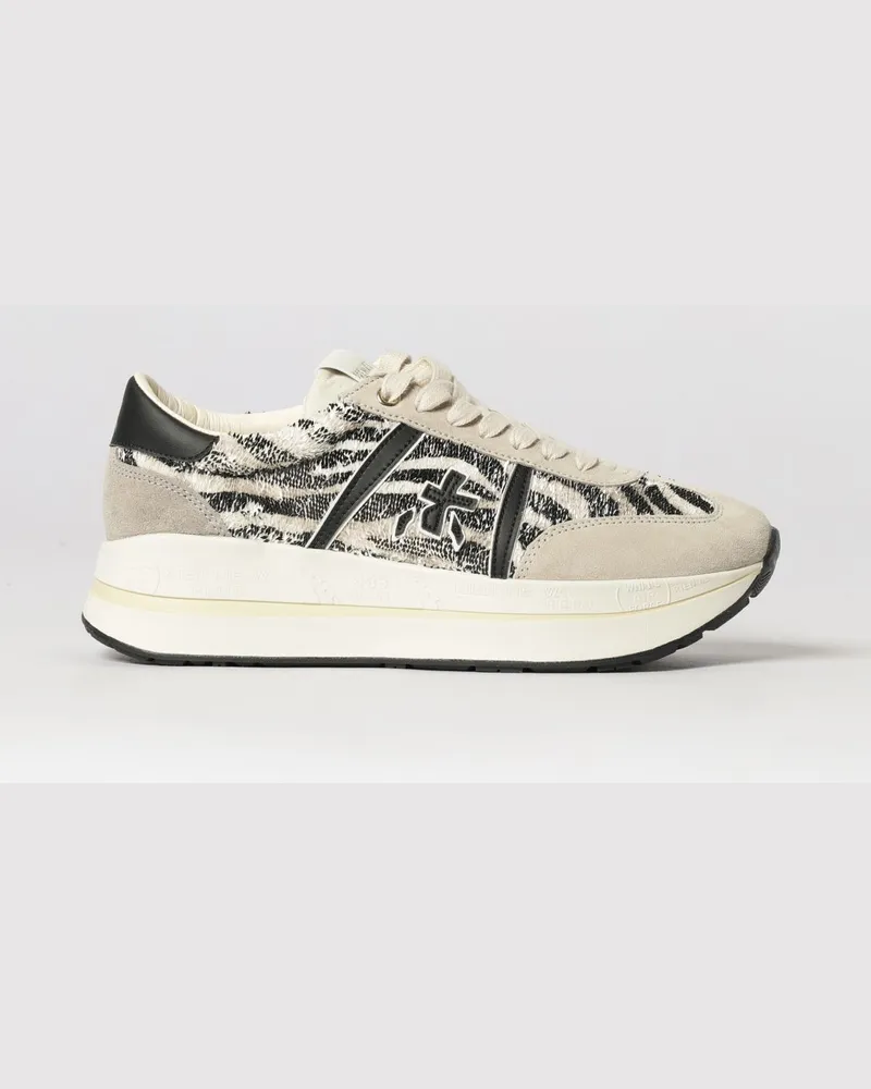 Premiata Bethcoin Wildleder-Sneakers Bunt
