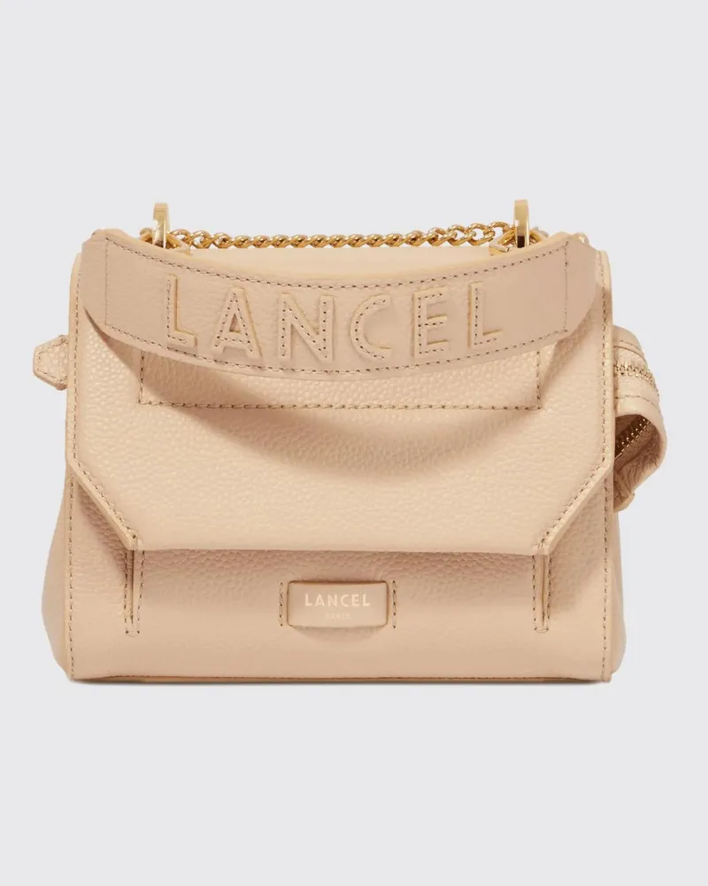 Lancel Schultertasche damen Beige