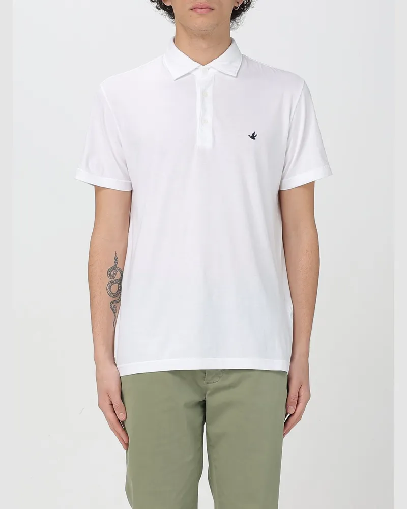 Brooksfield Polo herren Weiß