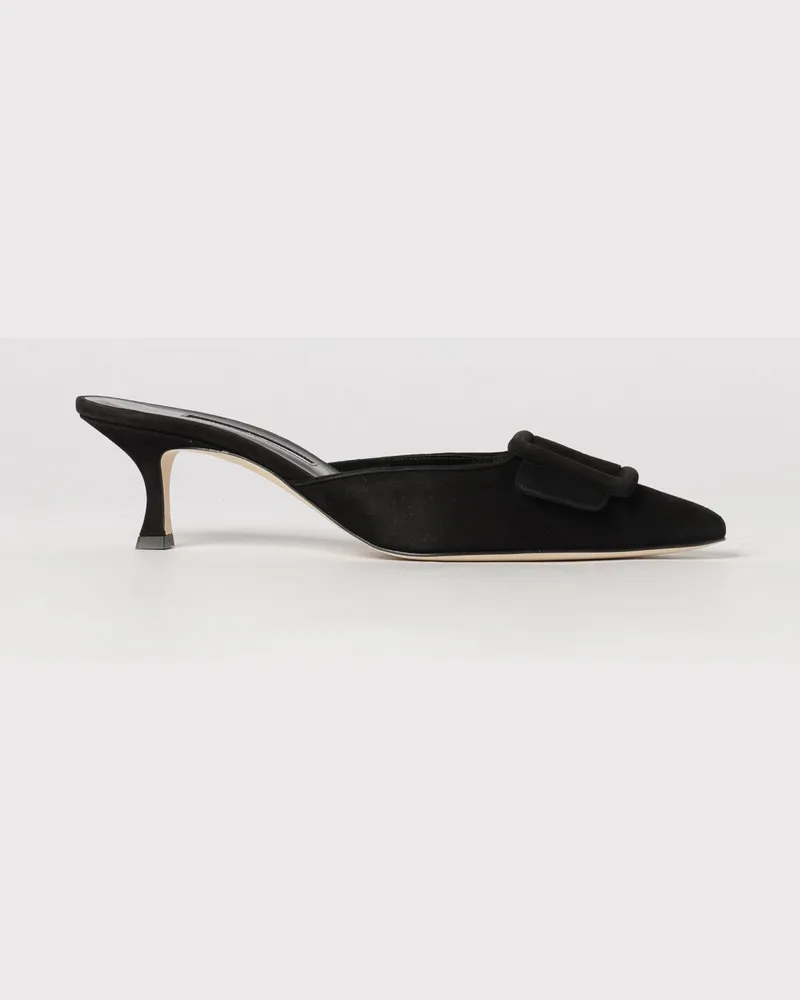 Manolo Blahnik Schuhe damen Schwarz