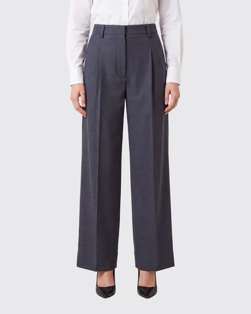 Filippa K Maßgeschneiderte Hose aus Wollmischung Grau