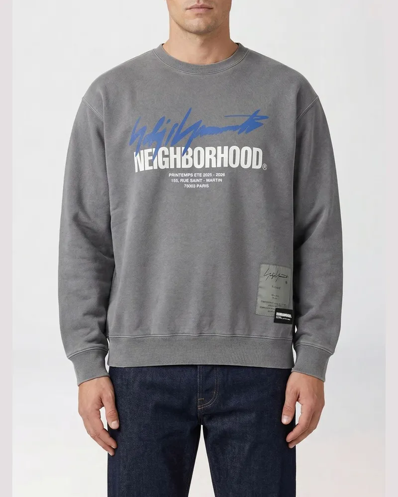 Yohji Yamamoto Sweatshirt herren Grau