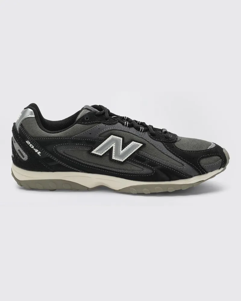New Balance 204L Sneakers aus Wildleder und Mesh Grau
