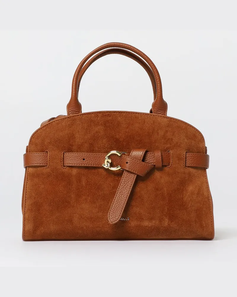 Coccinelle Schultertasche damen Burnt
