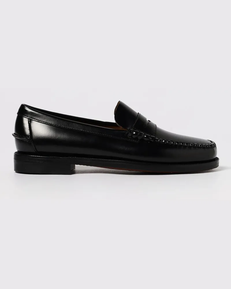 Sebago Mokassins herren Schwarz