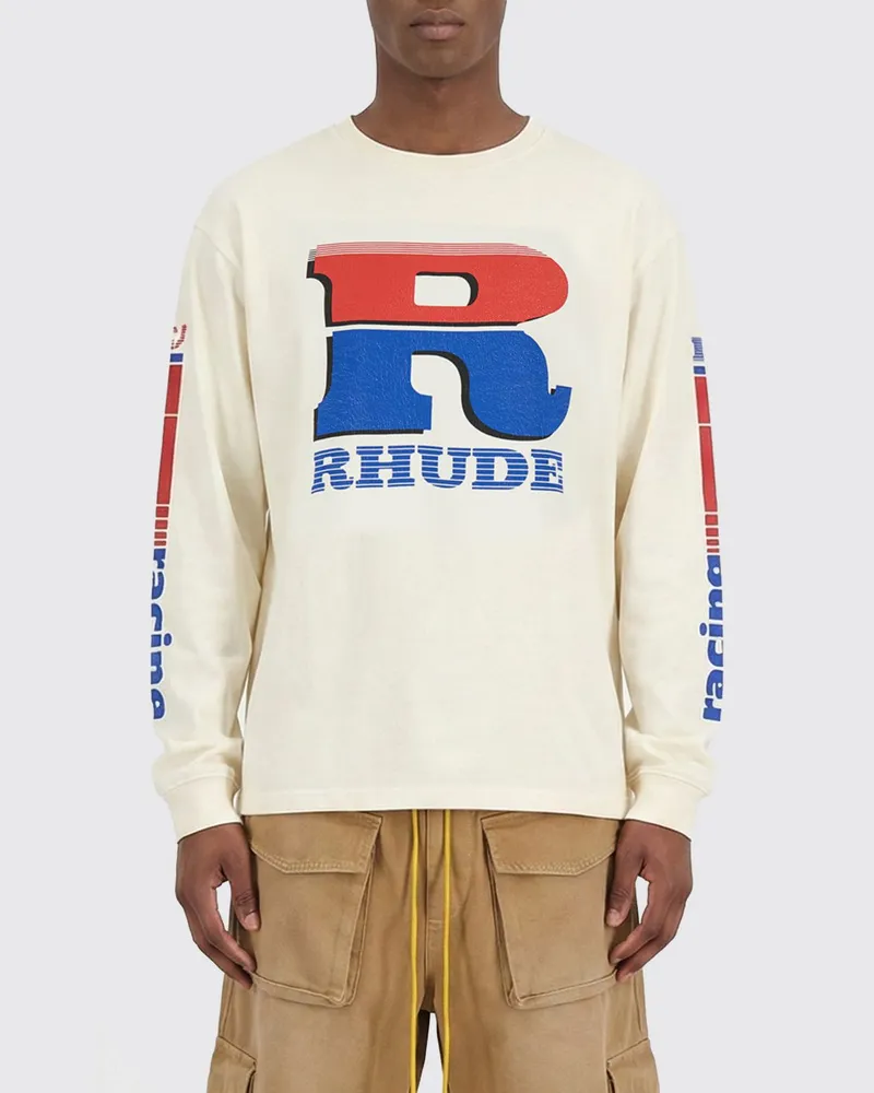 RHUDE T-shirt herren Weiß