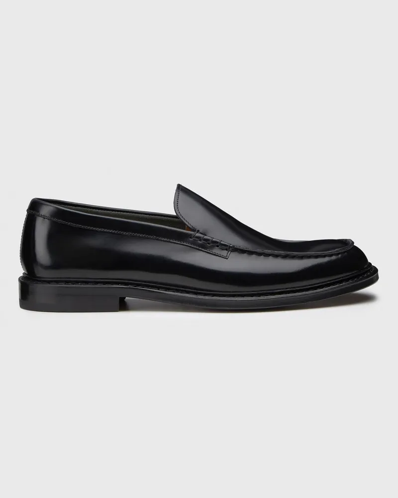 Doucal´s Mokassins herren Schwarz