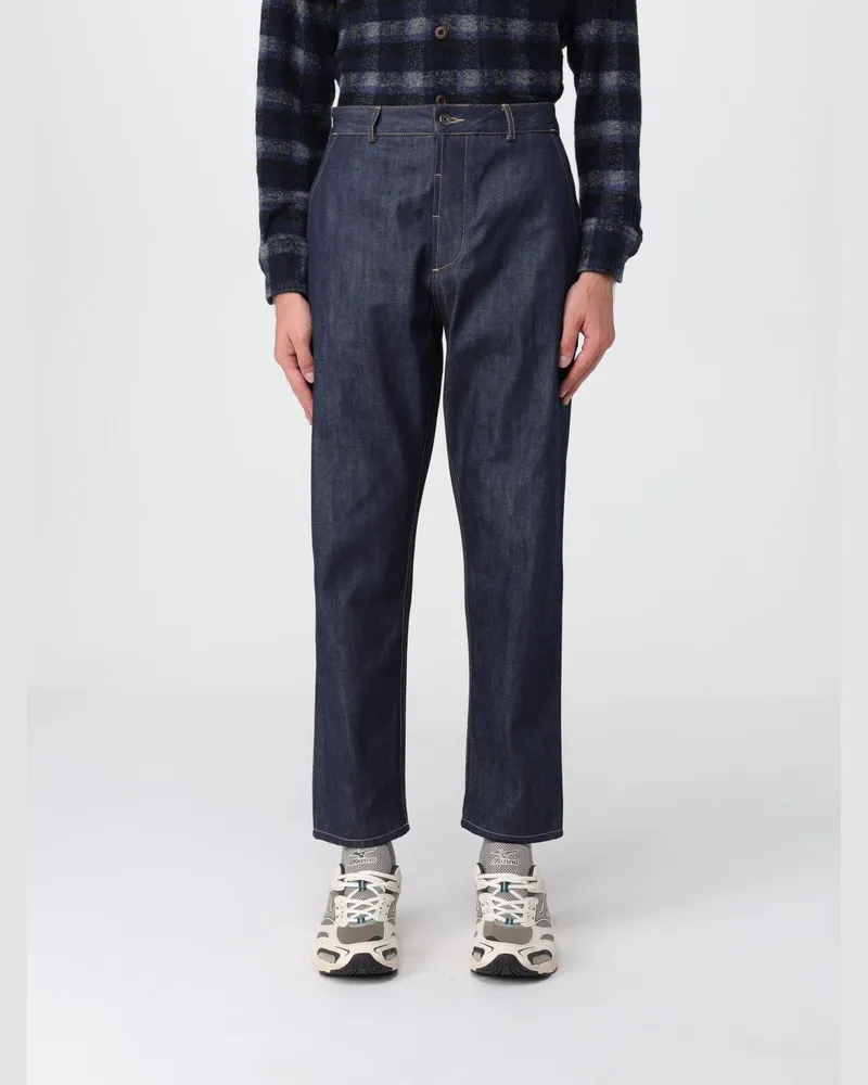 Universal Works Hose herren Indigo