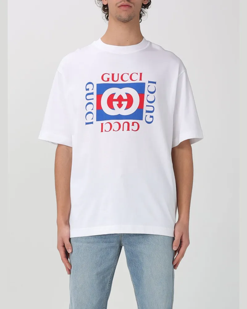 Gucci T-shirt herren Weiß