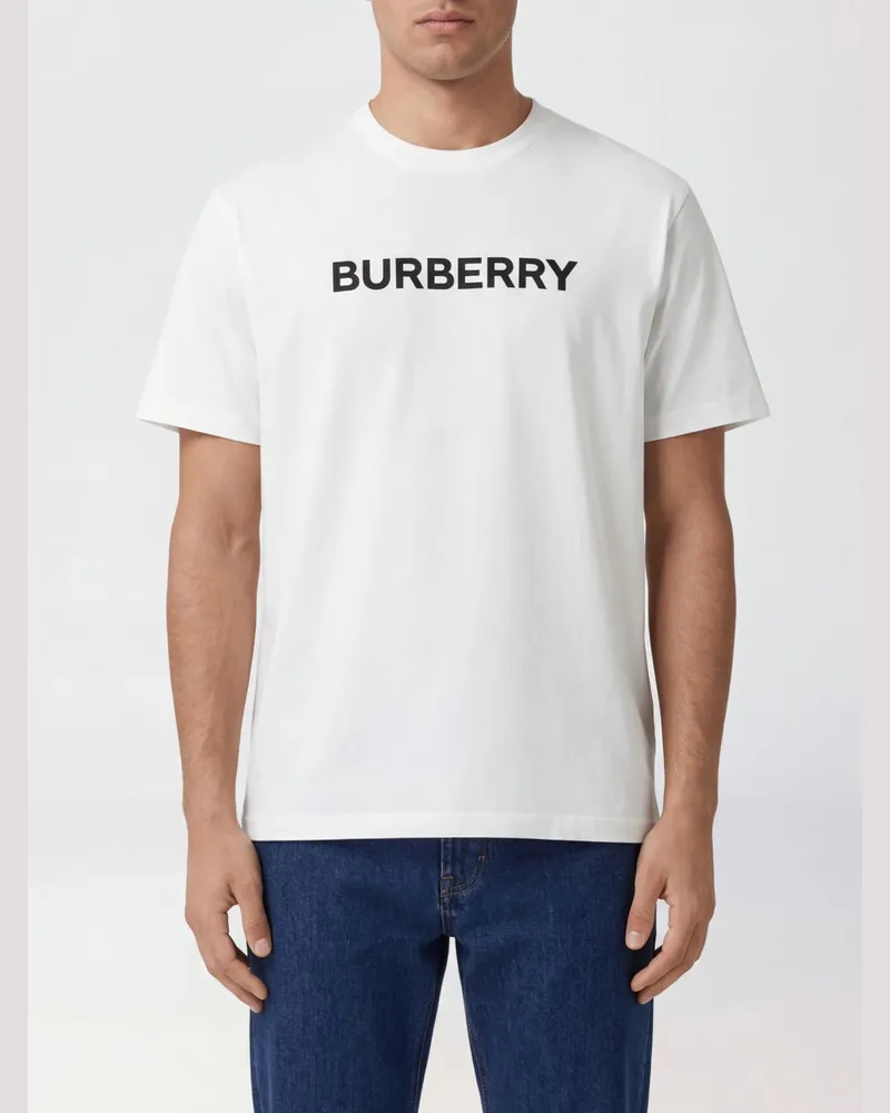 Burberry T-shirt herren Weiß