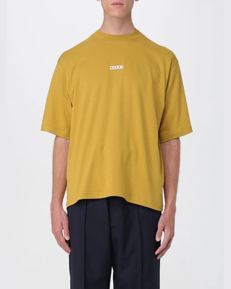 Marni T-shirt herren Gelb