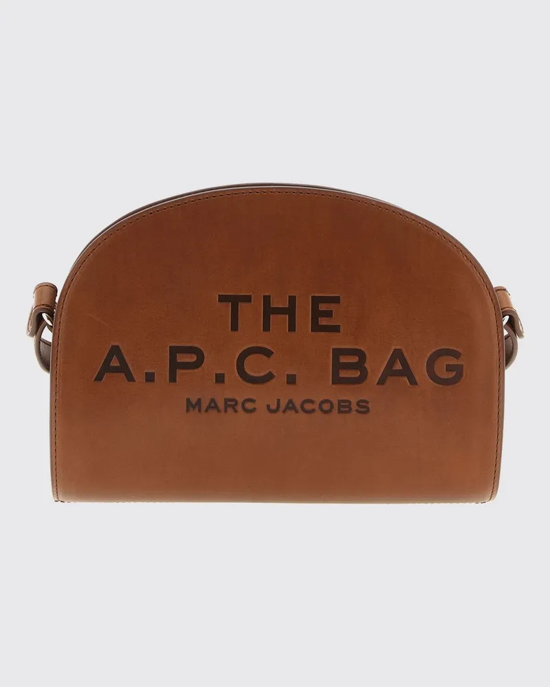 A.P.C. Schultertasche damen Braun