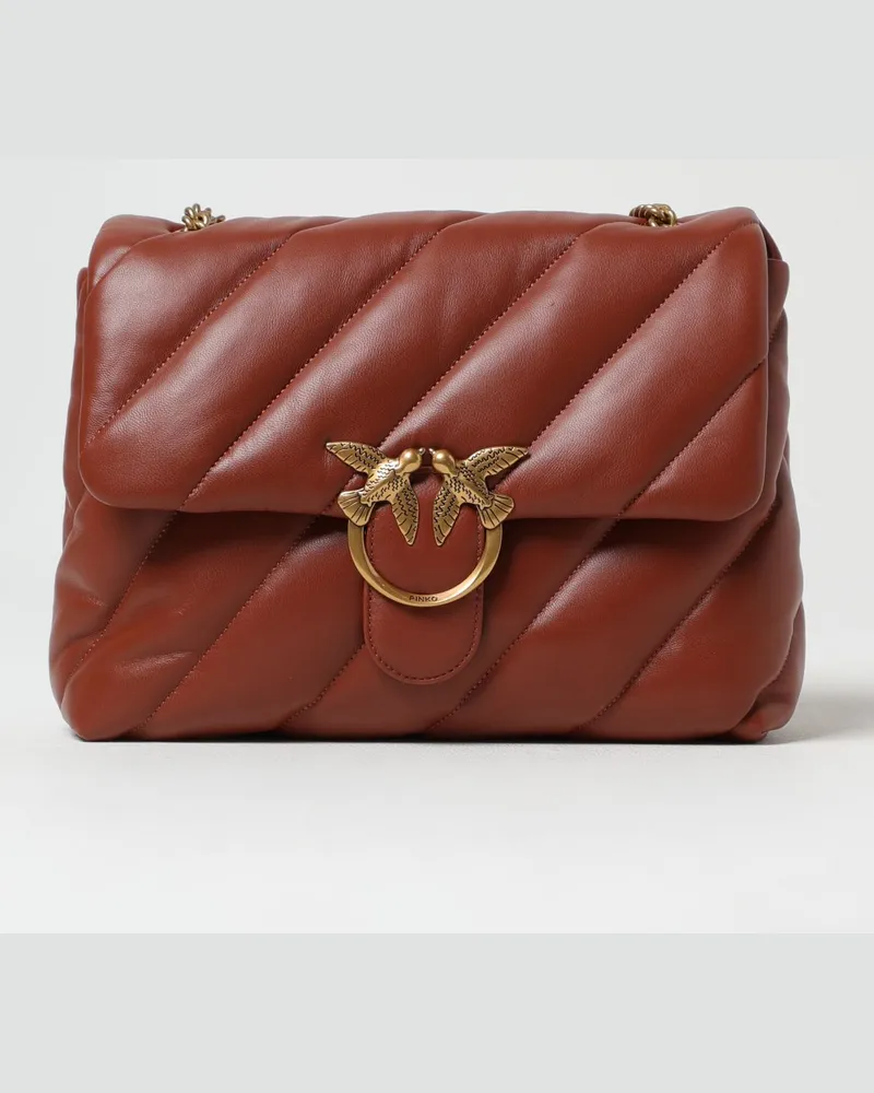 Pinko Schultertasche damen Taubengrau