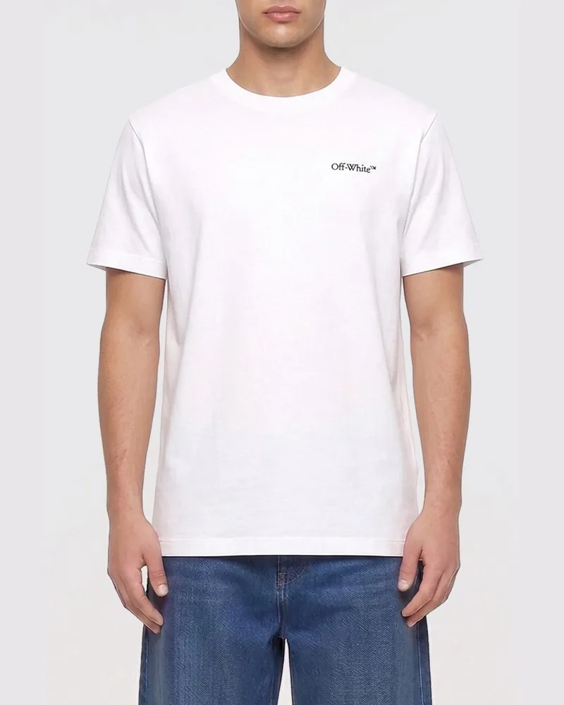 OFF-WHITE T-shirt herren Weiß