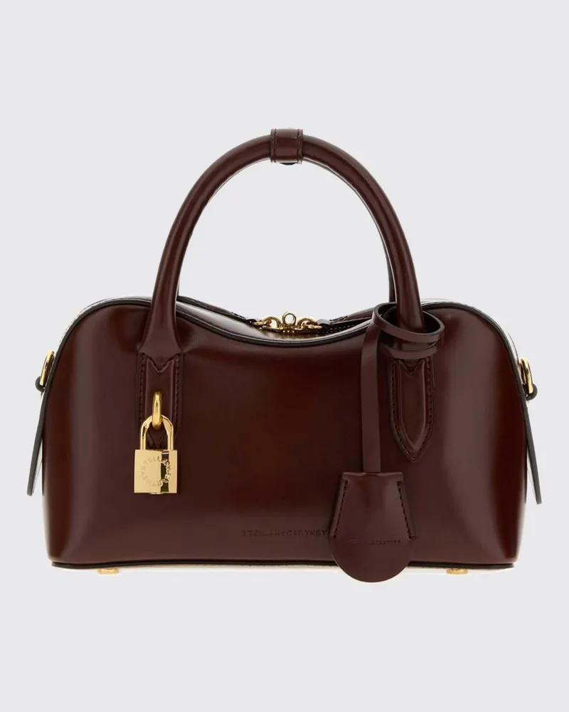 Stella McCartney Ryder Tasche aus Eco Alter Mat Burgunderrot