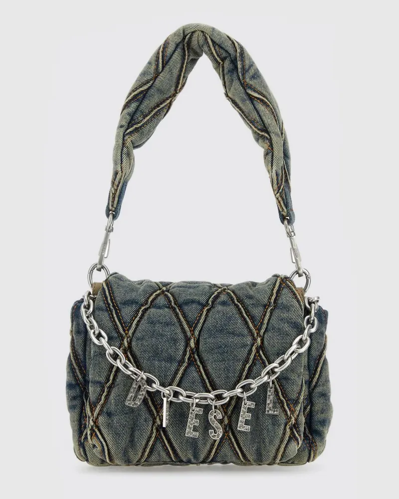 Diesel Schultertasche damen Denim