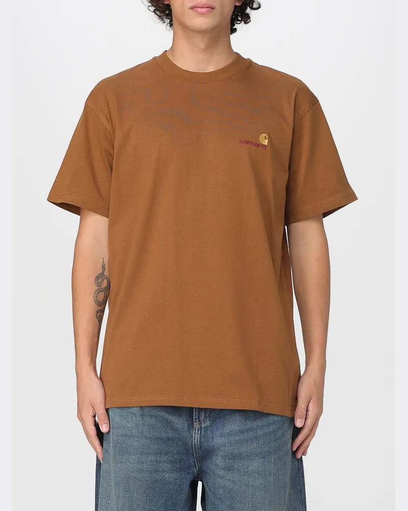 Carhartt WIP T-shirt herren Braun