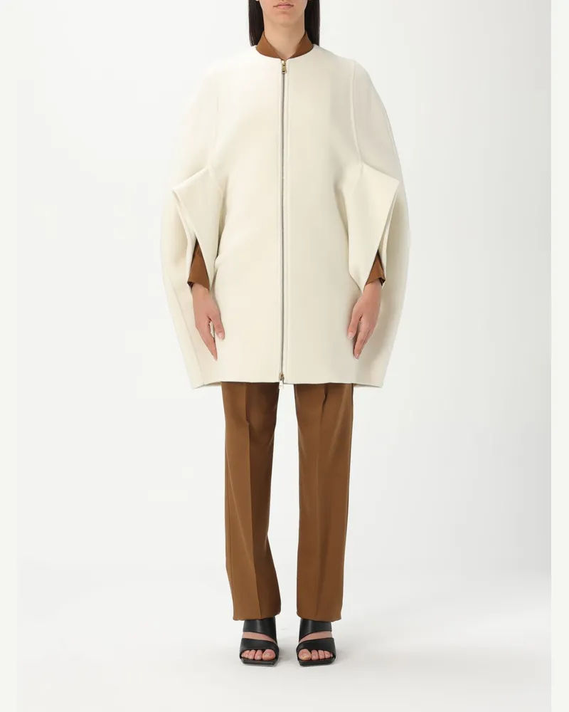 Max Mara Mantel damen Weiß