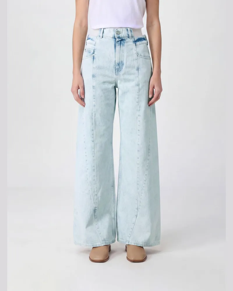 Maison Margiela High-Waist Flare Jeans aus schwarzem Baumwolldenim Schwarz