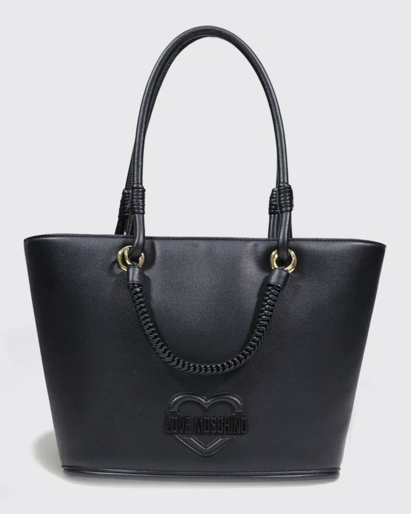 Moschino Schultertasche damen Schwarz