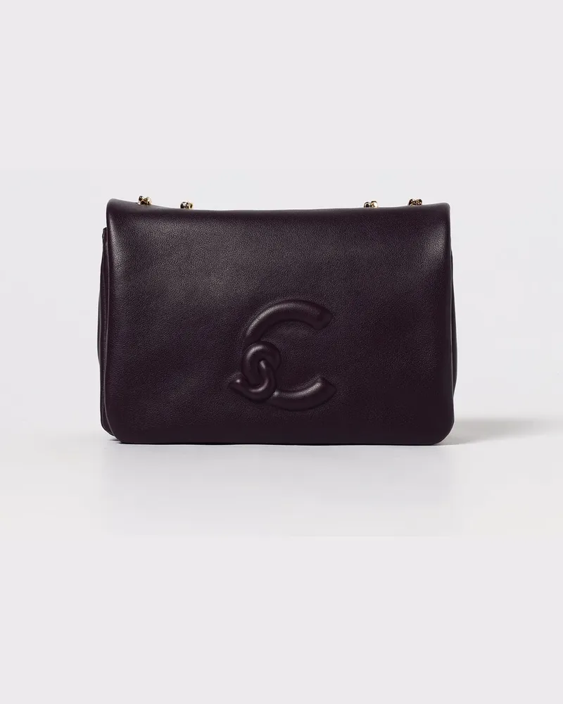 Coccinelle Schultertasche damen Pflaume