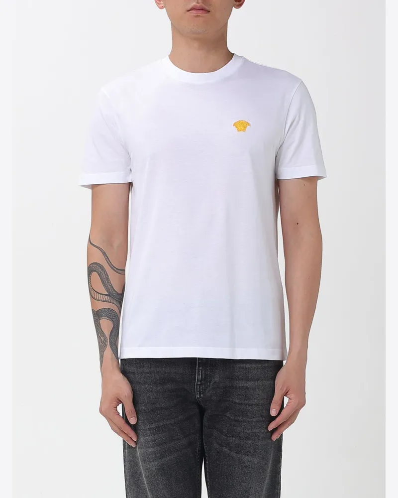 Versace T-shirt herren Weiß