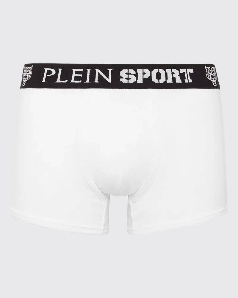 Philipp Plein Boxershorts aus Stretch-Baumwollmischung Philipp Plein Weiß