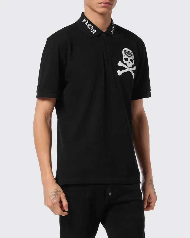 Philipp Plein Polo herren Schwarz