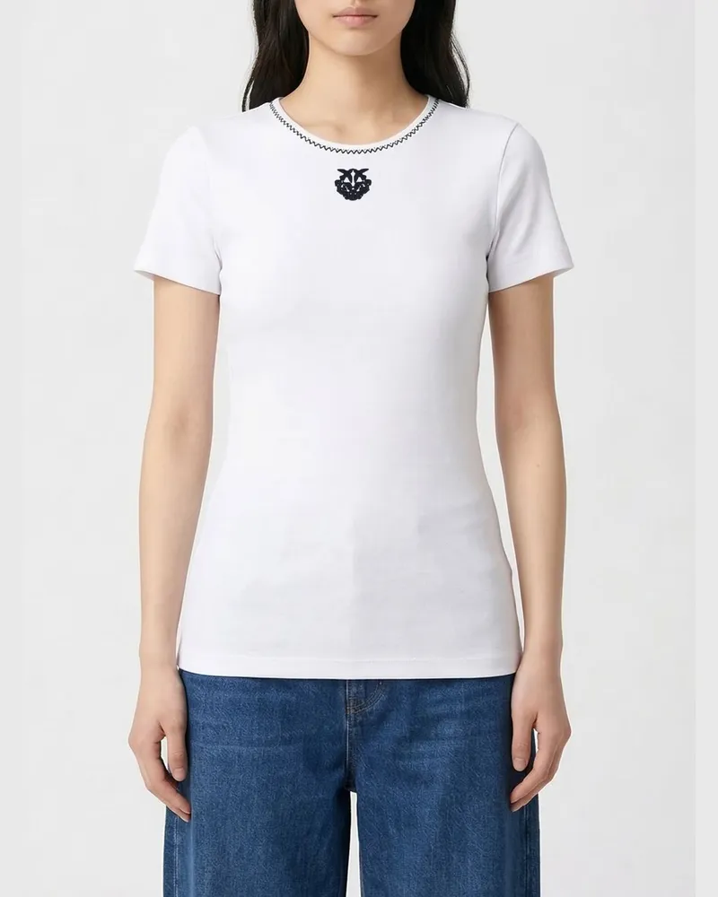 Pinko T-shirt damen Weiß