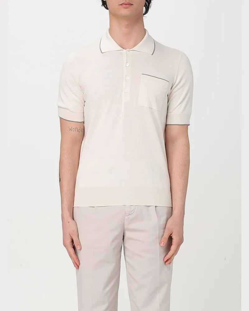 Brunello Cucinelli T-shirt herren Weiß