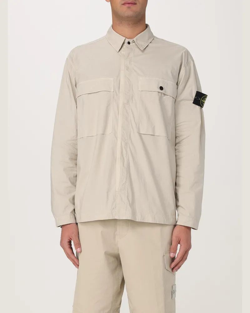 Stone Island Hemd herren Sand