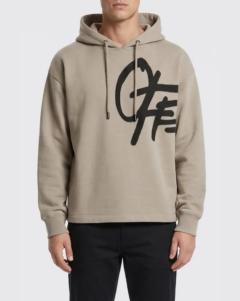 OFF-WHITE Sweatshirt herren Grau