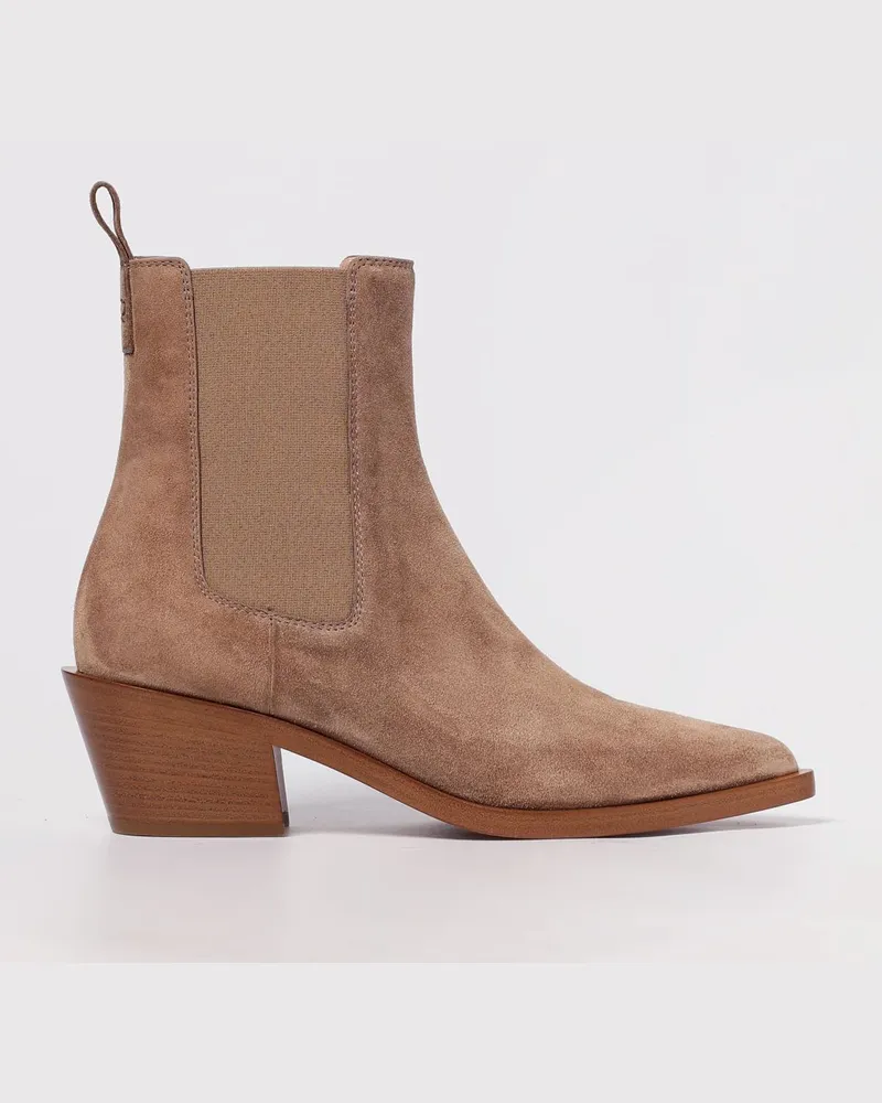 Gianvito Rossi Flache stiefeletten damen Beige