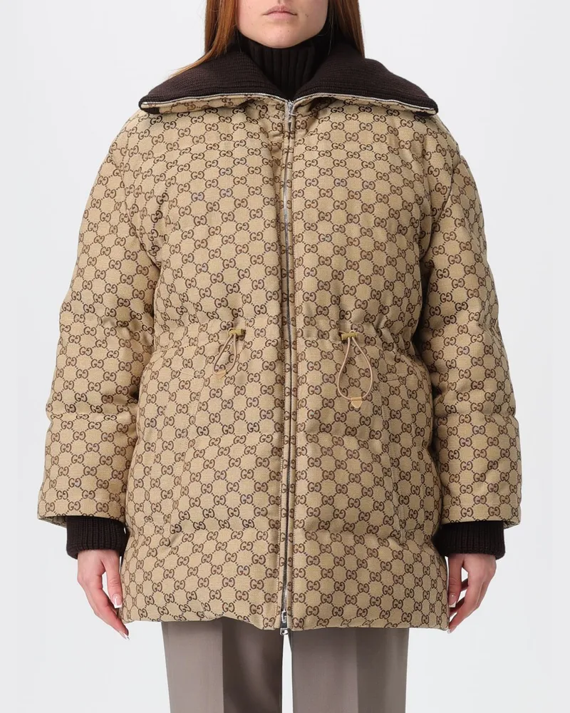 Gucci Mantel damen Camel