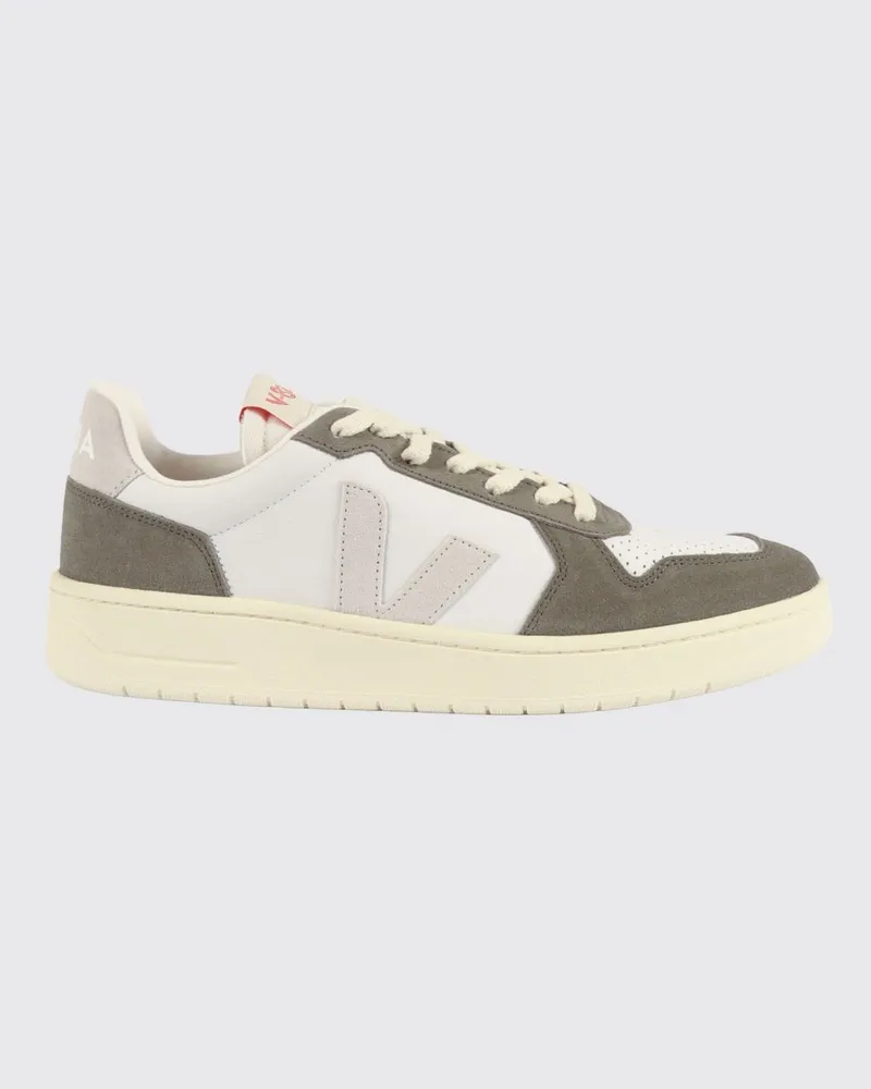 VEJA V-82 O.T. Ledersneakers Weiß