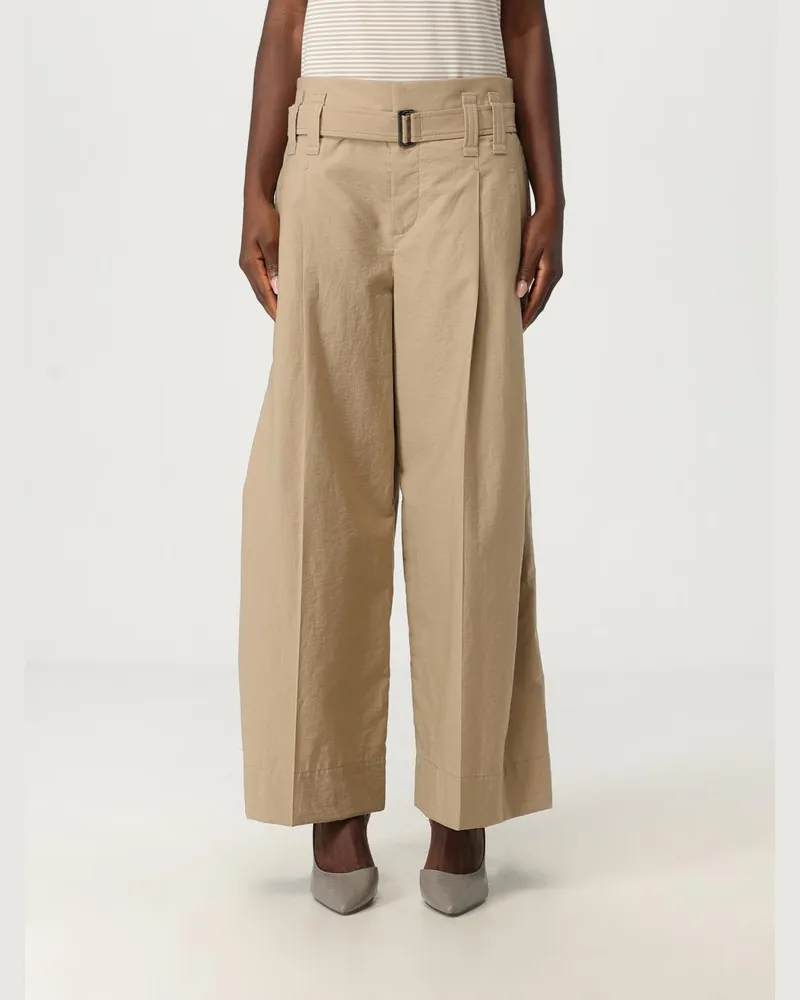 Brunello Cucinelli Hose damen Sand