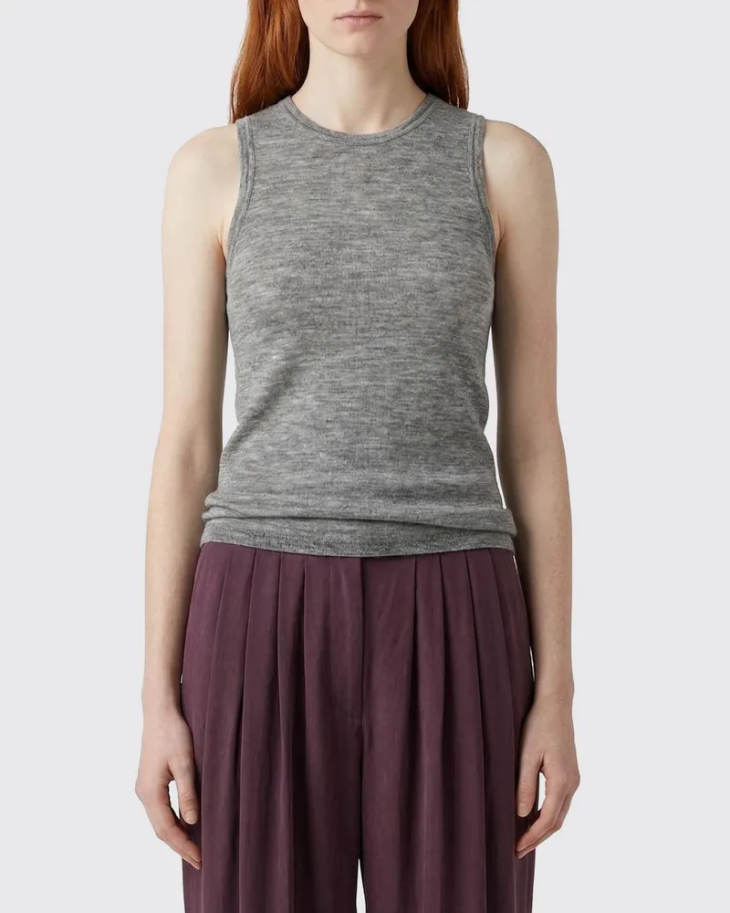 Saint Laurent Pullover damen Grau