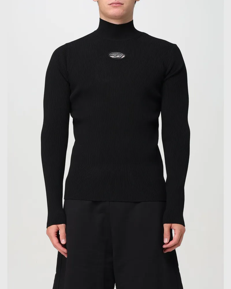 Diesel Pullover herren Schwarz