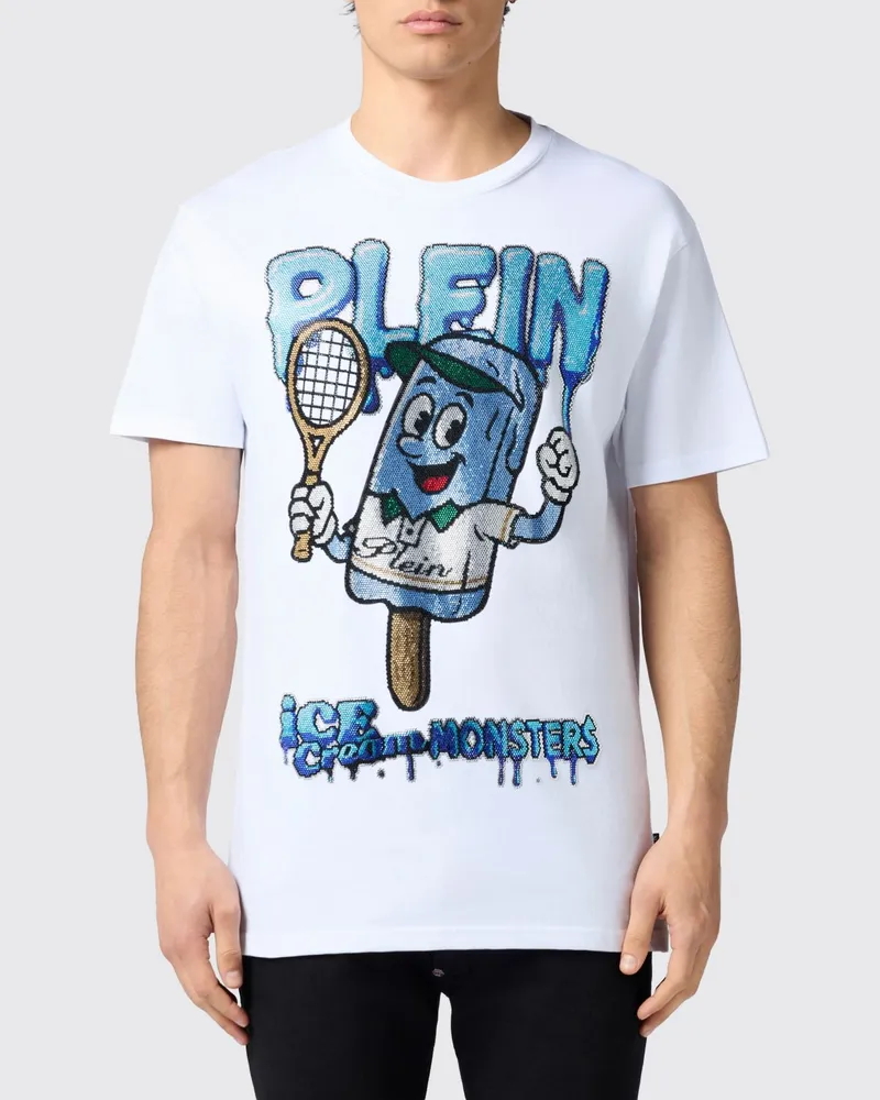 Philipp Plein T-shirt herren Weiß