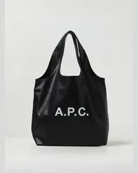 A.P.C. Schultertasche Schwarz