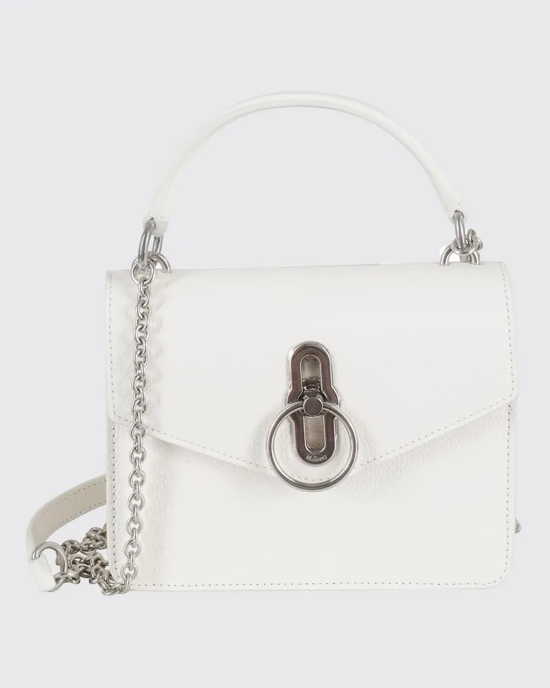 Mulberry Schultertasche damen Weiß