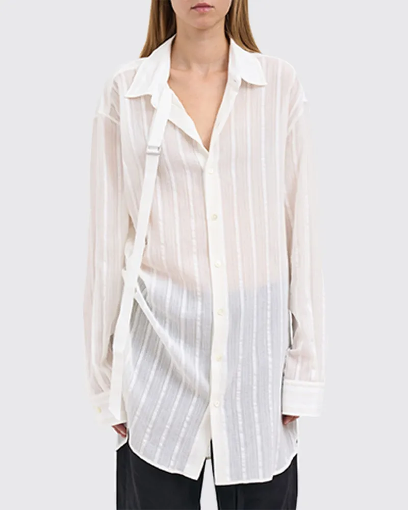 Ann Demeulemeester Hemdbluse damen Weiß