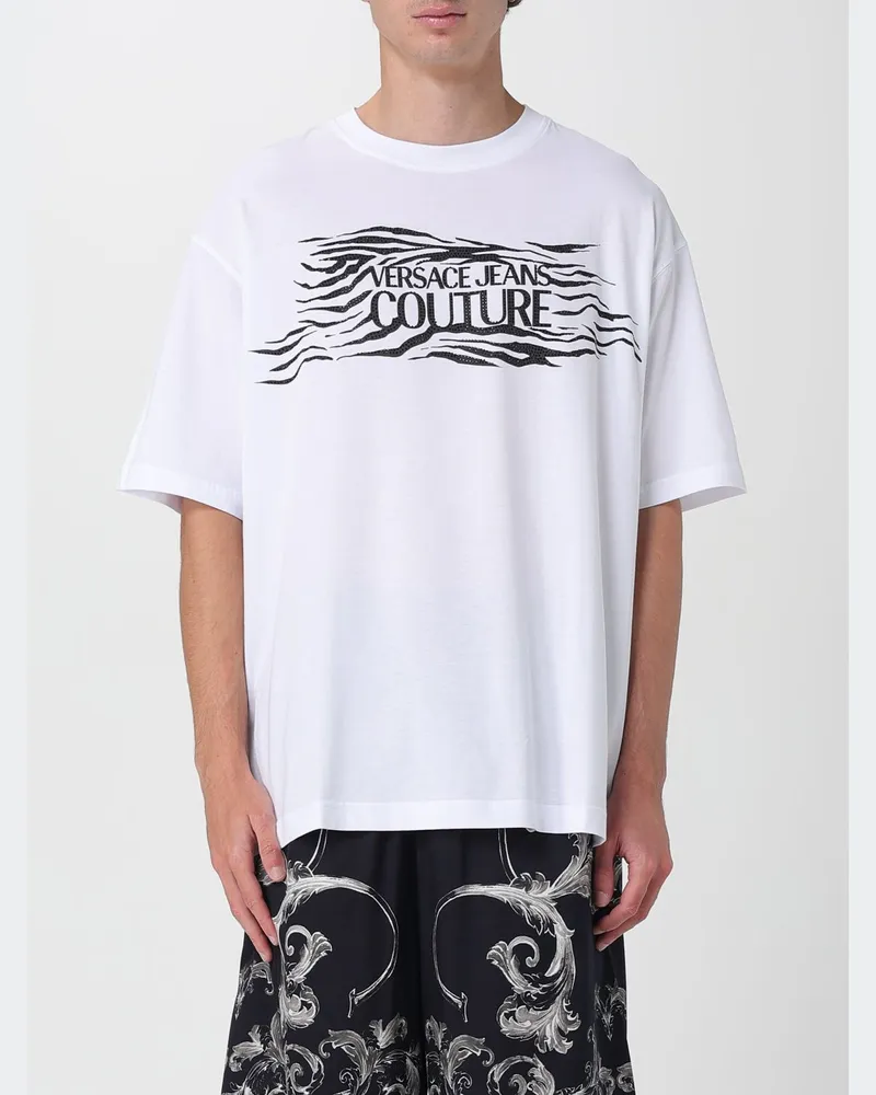 Versace Jeans T-shirt herren Weiß